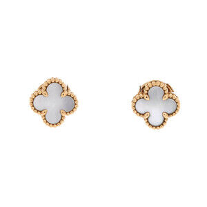 Van Cleef & Arpels Sweet Alhambra Stud Earrings